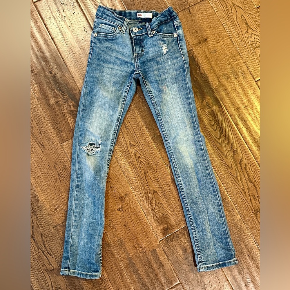 Girls Levis Skinny Jeans size 7